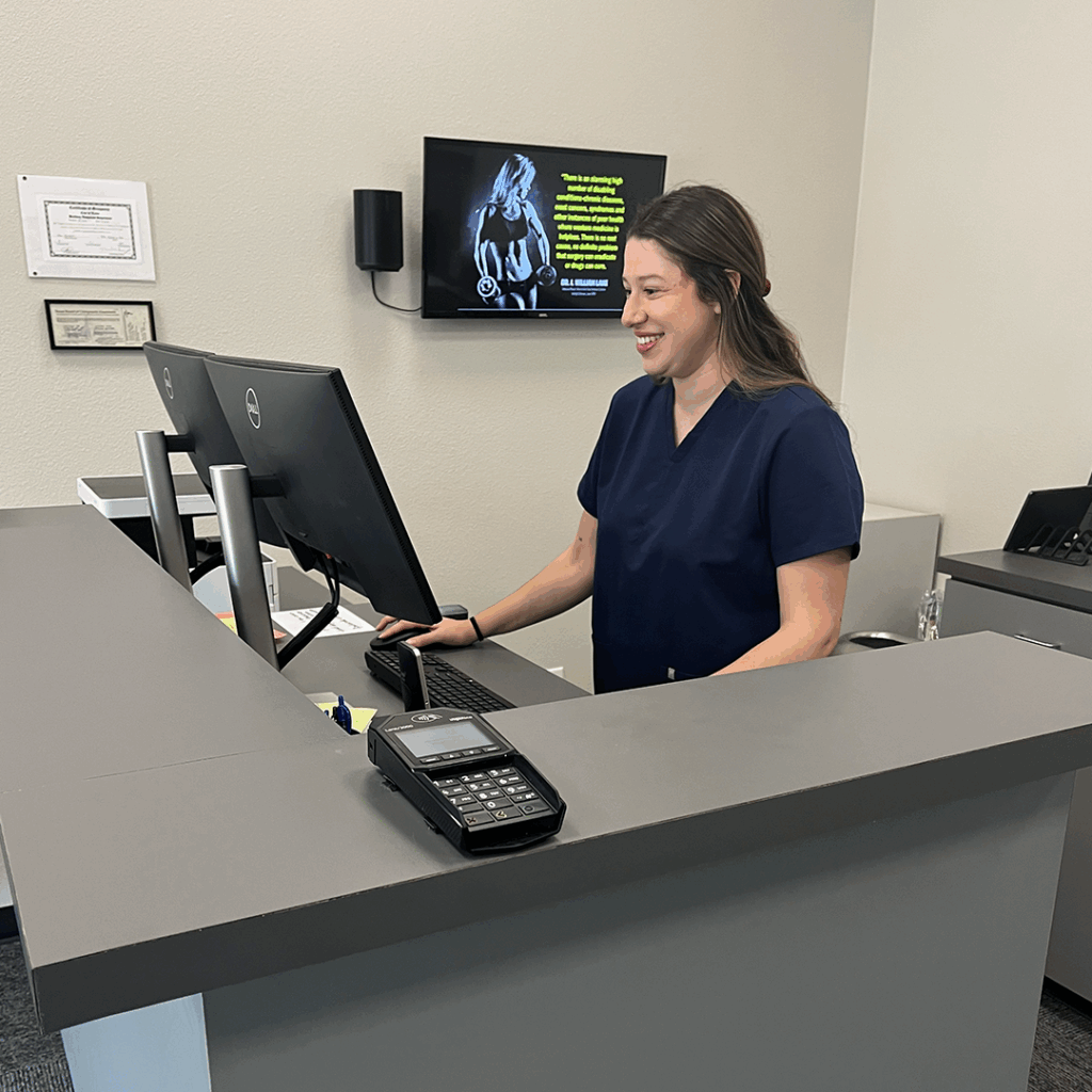 front desk medical practitioner