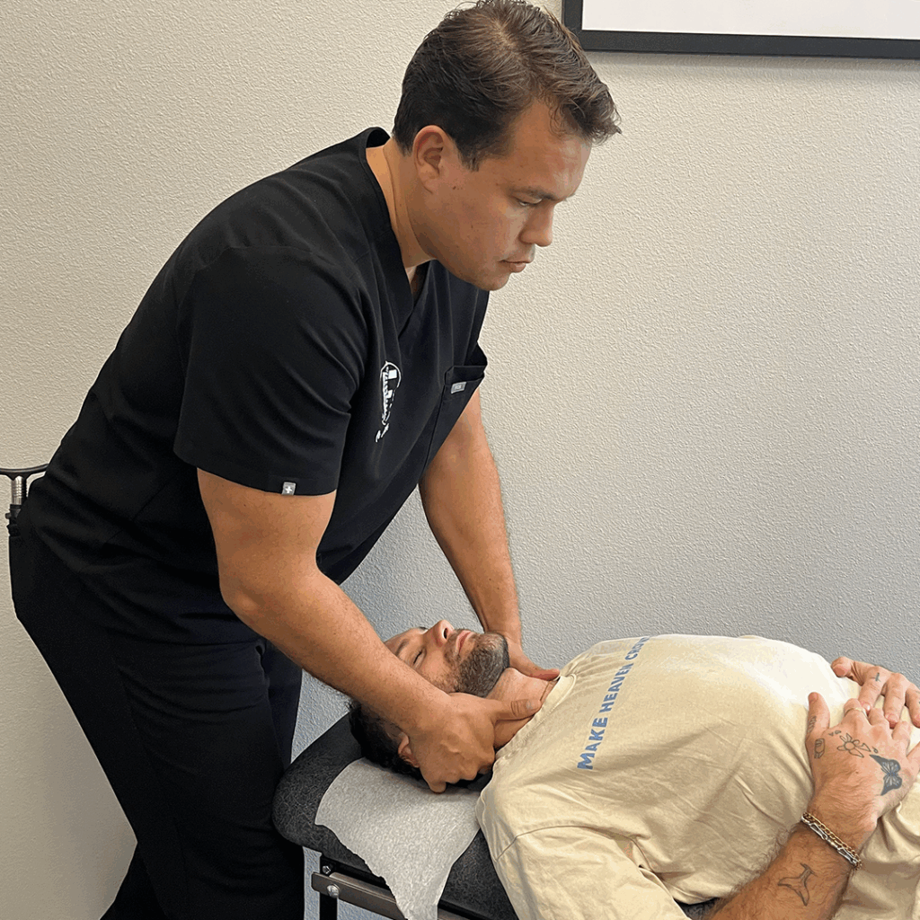 Dr. Ricardo Flores attend patients migraine treatment