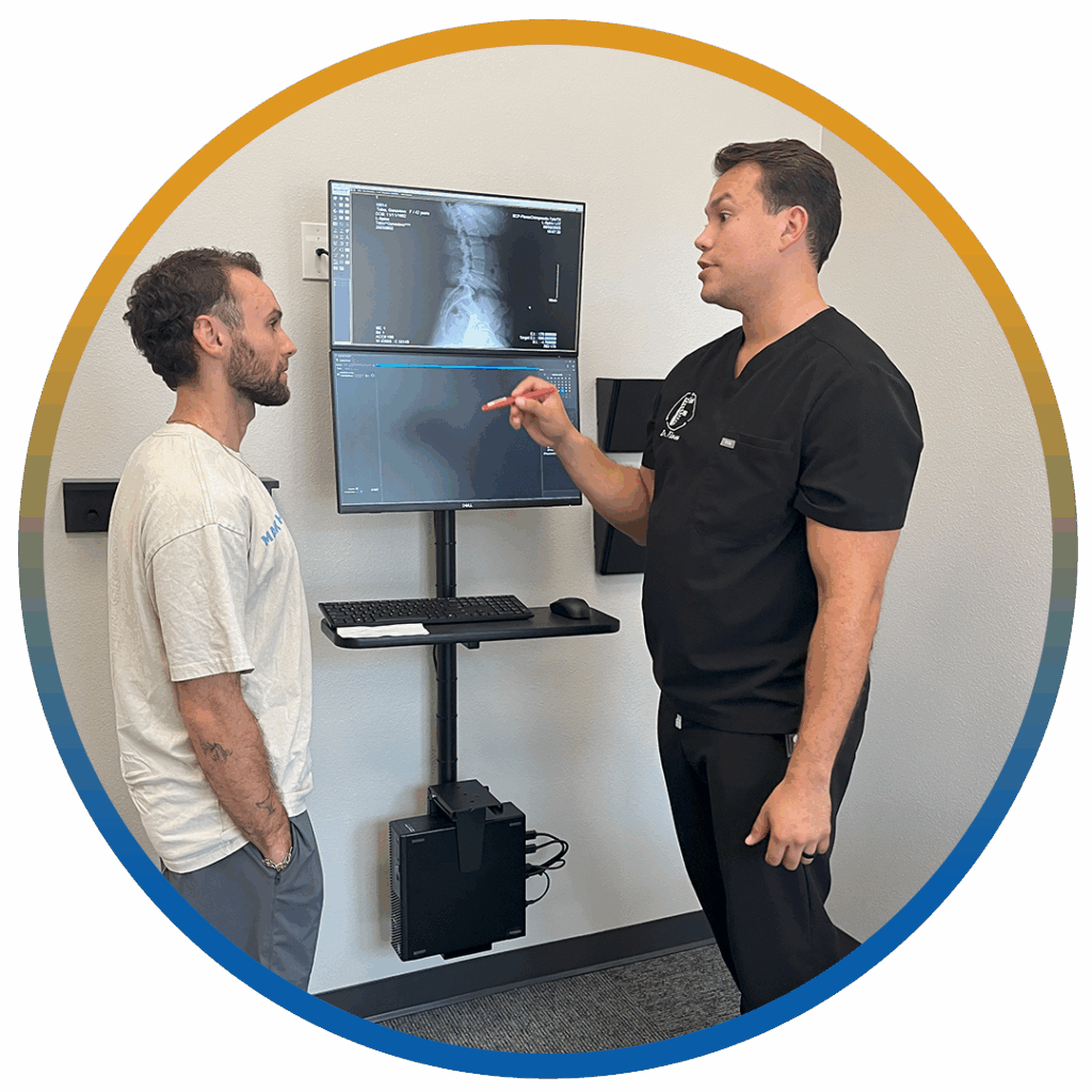 Dr. Ricardo Flores discussed patients xray result